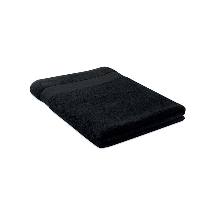 Logo trade business gift photo of: Towel organic cotton 180x100cm