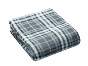 Logotrade promotional item picture of: RPET fleece travel blanket
