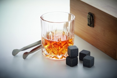 Logotrade promotional product image of: Whisky set in bamboo box