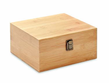 Logotrade advertising product image of: Whisky set in bamboo box