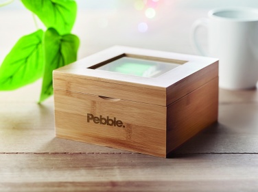 Logotrade promotional giveaway picture of: Bamboo tea box