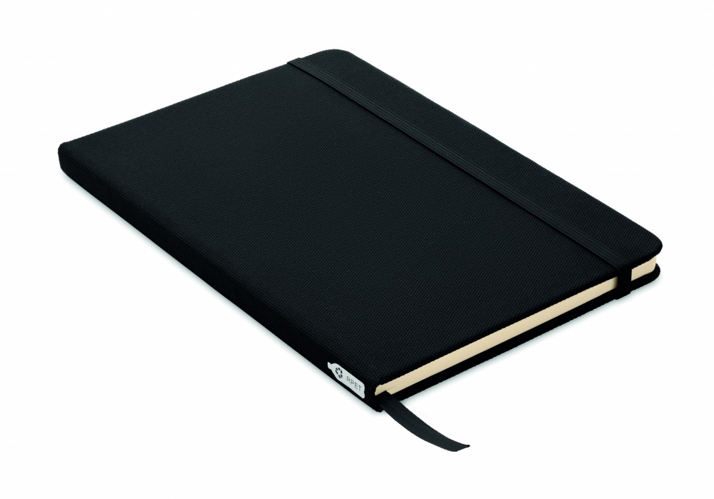 Logo trade promotional gifts image of: A5 RPET notebook 80 lined