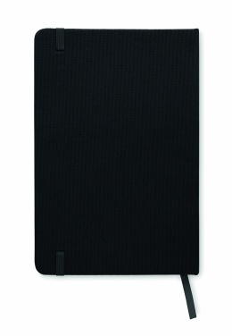 Logo trade promotional products image of: A5 RPET notebook 80 lined