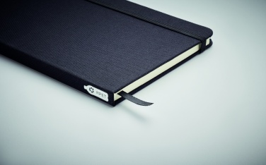 Logo trade corporate gifts image of: A5 RPET notebook 80 lined