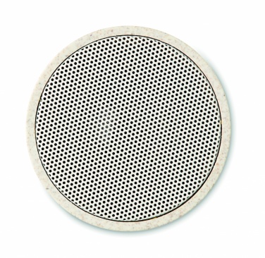 Logotrade promotional item image of: 3W speaker in wheat straw/ABS