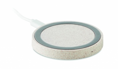 Logo trade promotional products image of: Wheat straw/ABS charger 5W
