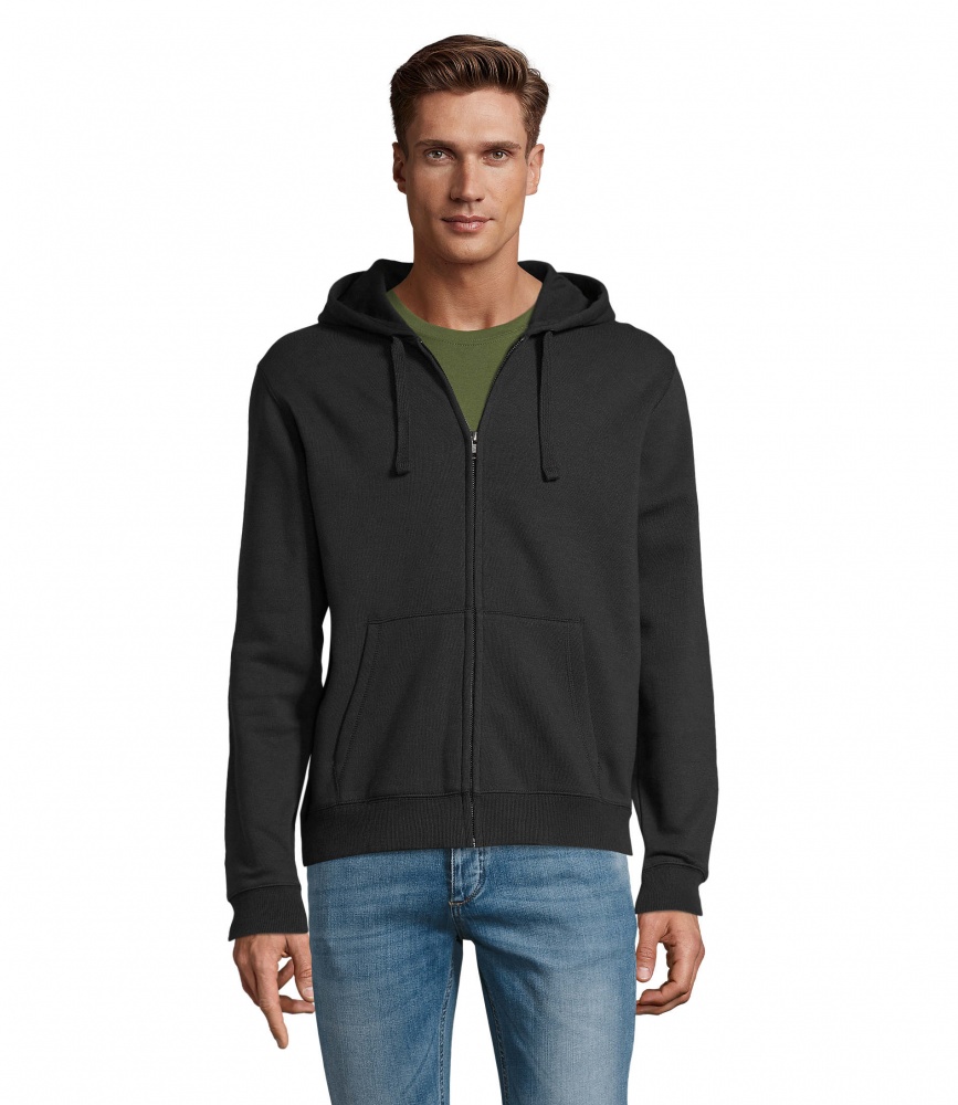 Logotrade corporate gift image of: SPIKE MEN ZIP HOODIE SWEAT