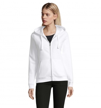 Logotrade promotional giveaway image of: SPIKE WOMEN ZIP HOOD SWEAT