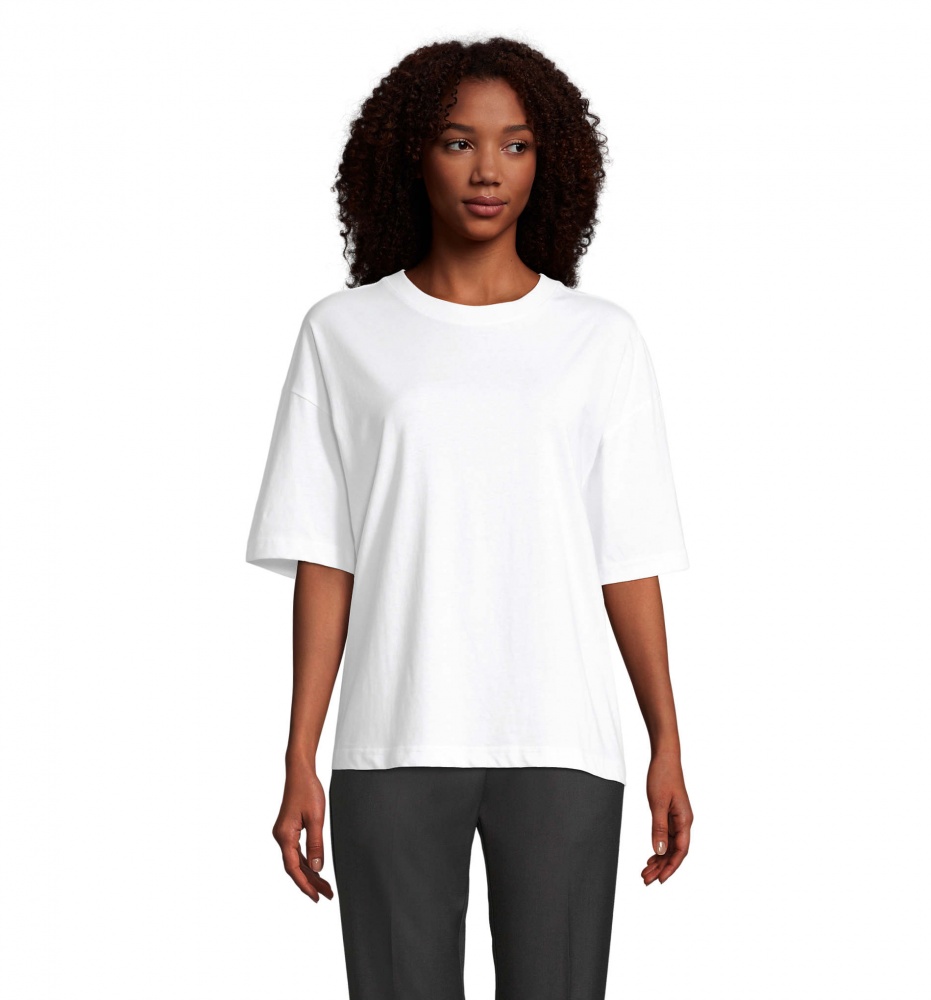 Logo trade promotional products image of: BOXY WOMEN OVERSIZE T-SHIRT