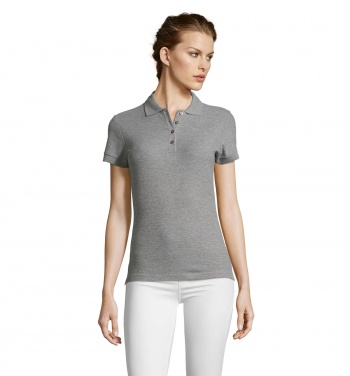 Logo trade promotional giveaways image of: PEOPLE WOMEN POLO 210g