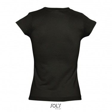 Logo trade business gifts image of: MOON WOMEN T-SHIRT 150g
