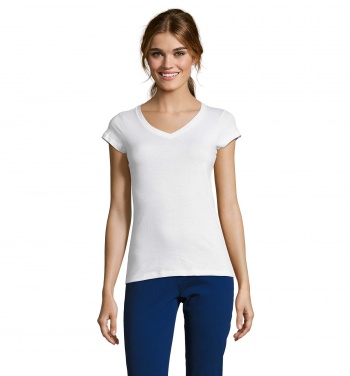 Logo trade promotional gifts picture of: MOON WOMEN T-SHIRT 150g