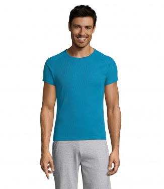 Logo trade business gifts image of: SPORTY MEN T-Shirt