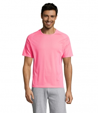 Logo trade promotional products image of: SPORTY MEN T-Shirt
