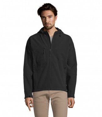 Logo trade promotional giveaways image of: REPLAY men ss jacket 340g