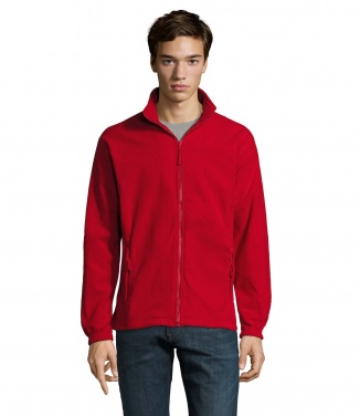 Logo trade promotional items image of: NORTH Zipped Fleece Jacket