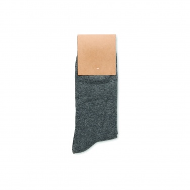 Logo trade advertising products image of: Pair of socks in gift box M