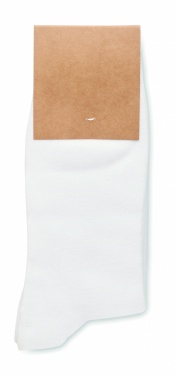 Logo trade advertising products image of: Pair of socks in gift box L
