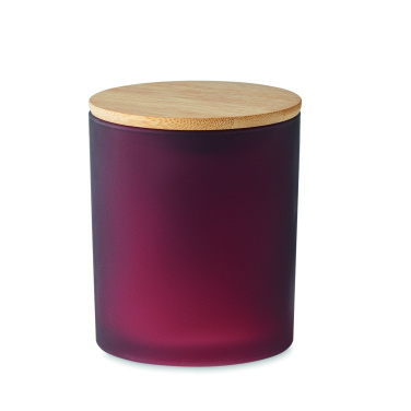 Logotrade promotional merchandise image of: Plant based wax candle 200 gr