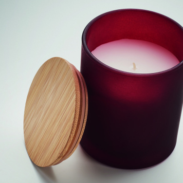 Logo trade advertising products image of: Plant based wax candle 200 gr