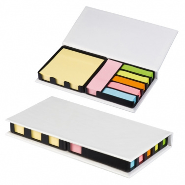 Logo trade promotional merchandise image of: Sticky note book AMARILLO