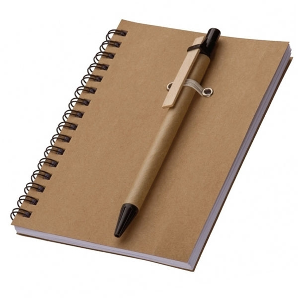 Logotrade advertising product image of: A6 ECO Notepad KEYSTONE