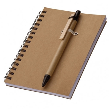 Logotrade promotional gift picture of: A6 ECO Notepad KEYSTONE