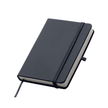 Logo trade promotional items image of: A6 note book LUBECK