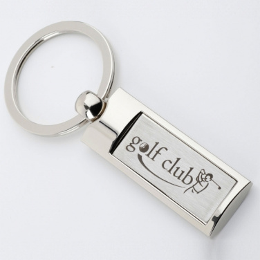 Logo trade promotional merchandise picture of: Keyring SLIM