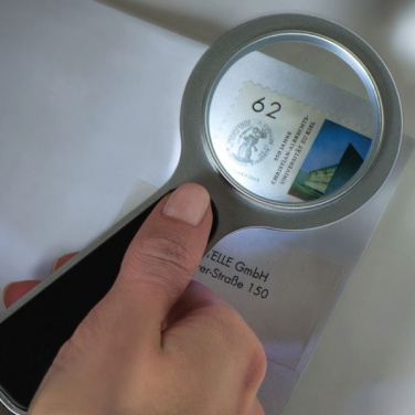Logo trade corporate gifts image of: Magnifying glass with LED GLOUCESTER