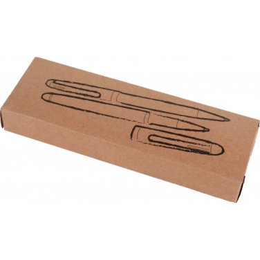 Logo trade promotional giveaway photo of: Rosewood writing set OXFORD