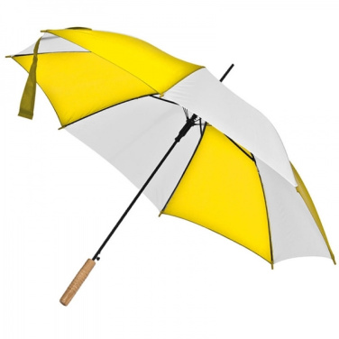 Logo trade promotional gifts image of: Automatic walking-stick umbrella AIX-EN-PROVENCE