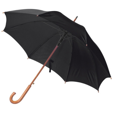 Logotrade promotional product image of: Wooden automatic umbrella NANCY