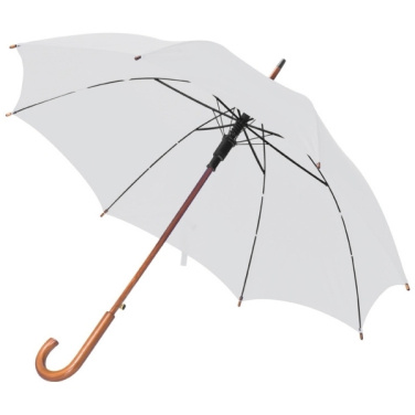 Logotrade promotional product image of: Wooden automatic umbrella NANCY