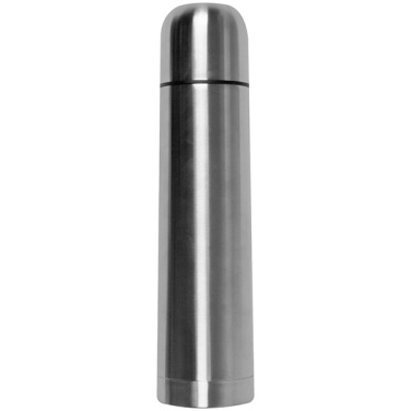 Logo trade promotional products image of: Stainless steel isolating flask VIRGINIA BEACH 100 ml