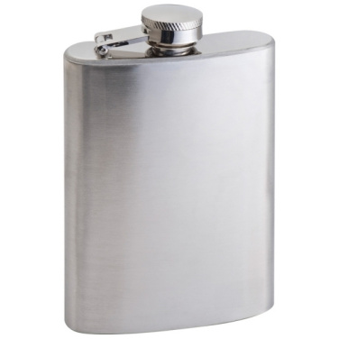 Logotrade promotional merchandise picture of: Stainless steel hip flask FRESNO 104 ml