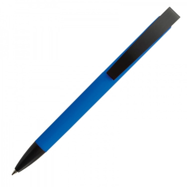 Logotrade corporate gifts photo of: Metal ballpen soft touch BRESCIA