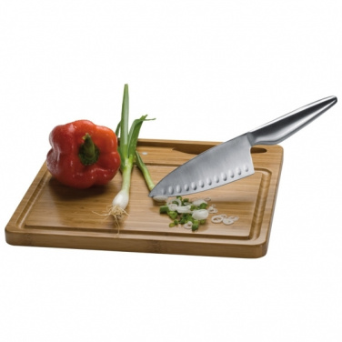 Logo trade promotional merchandise image of: Cutting board with knife MANTOVA