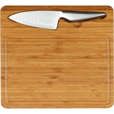 Logotrade business gift image of: Cutting board with knife MANTOVA