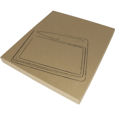 Logotrade promotional merchandise picture of: Cutting board with knife MANTOVA