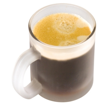 Logo trade business gifts image of: Glass coffee mug GENEVA 300 ml