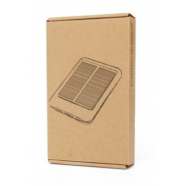 Logo trade business gift photo of: Solar power bank PHILADELPHIA