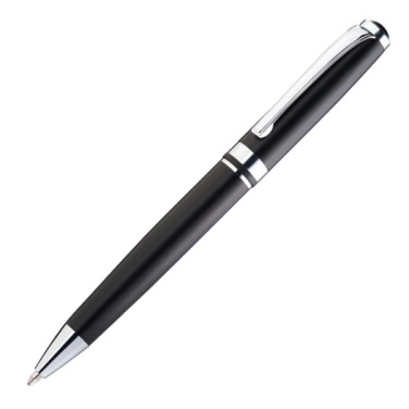 Logo trade promotional merchandise picture of: Metal ballpen CLAYTON