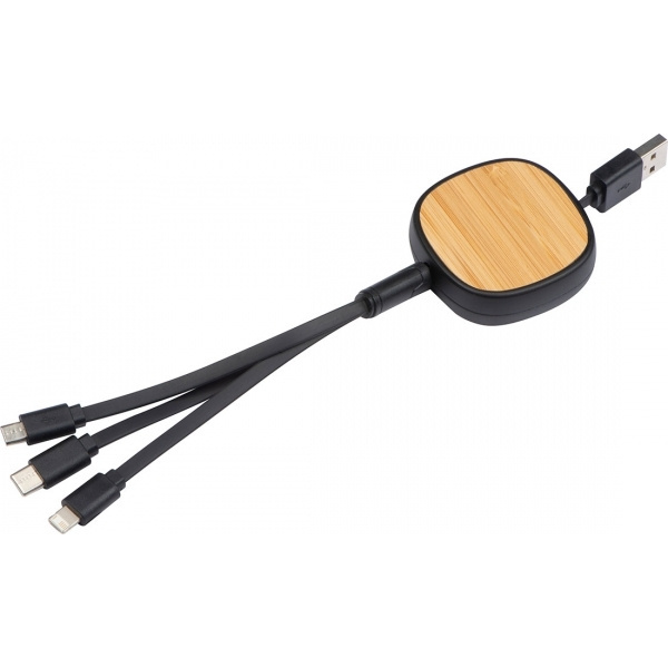Logotrade promotional merchandise photo of: Charging cable STRASBOURG