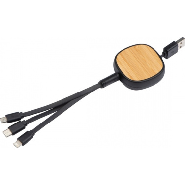 Logotrade promotional products photo of: Charging cable STRASBOURG
