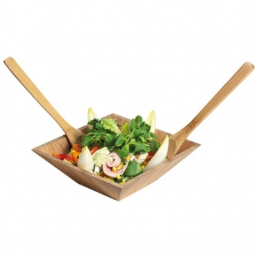 Logotrade promotional product image of: Bamboo salad servers CAPUA
