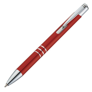 Logo trade promotional items picture of: Metal ballpen ASCOT