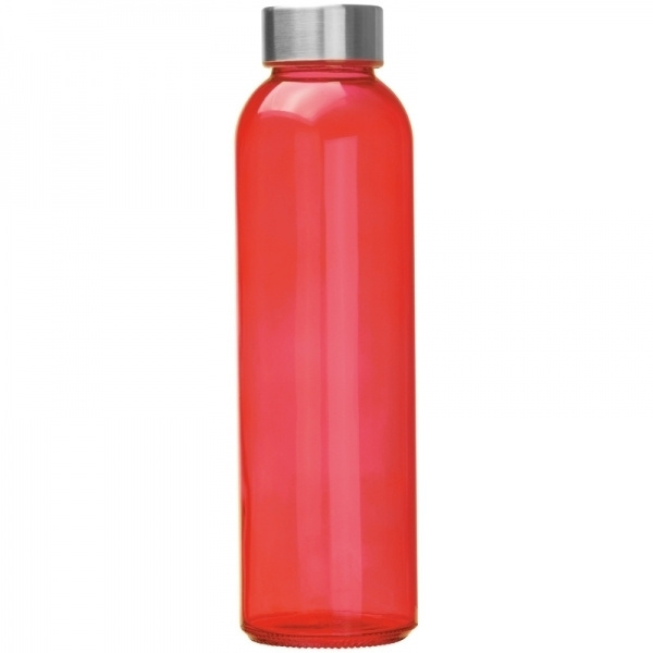 Logo trade promotional item photo of: Glass bottle INDIANOPOLIS 550 ml