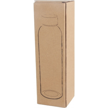 Logotrade promotional item image of: Glass bottle INDIANOPOLIS 550 ml
