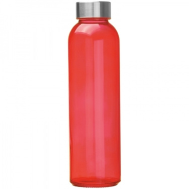 Logo trade promotional items image of: Glass bottle INDIANOPOLIS 550 ml
